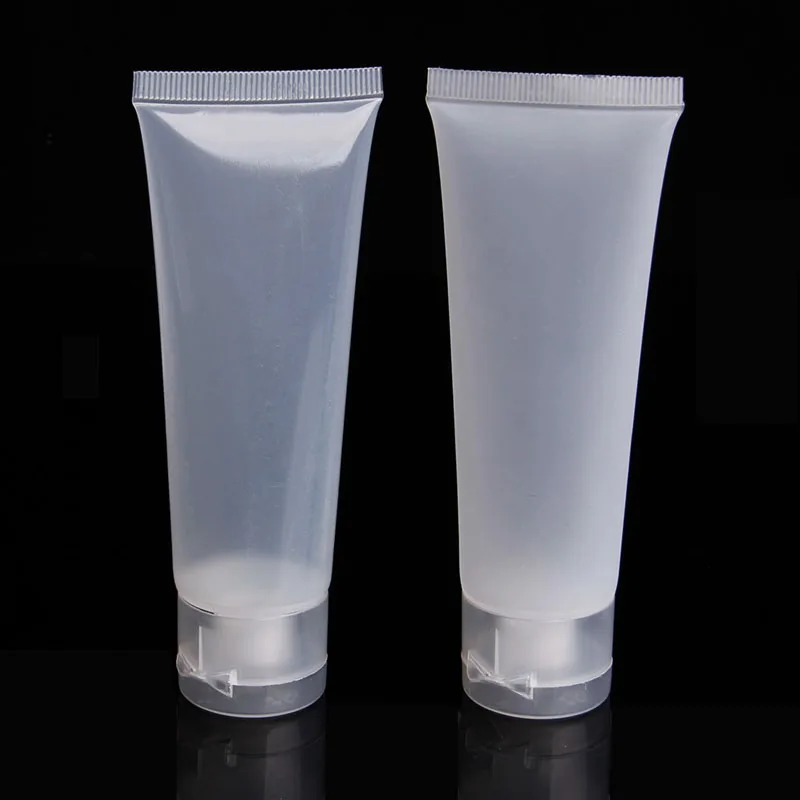 

1Pc Empty Plastic Portable Tubes Squeeze Cosmetic Cream Lotion Travel Bottle