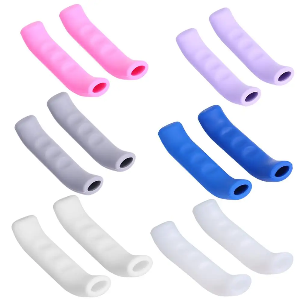 

1 пара, износостойкая Силиконовая накладка на ручку тормоза велосипеда