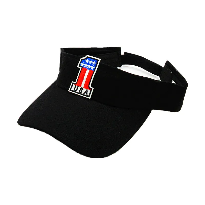 

2020 Cotton American 1 Embroidery Visors Baseball Cap Adjustable Snapback Cap for Men and Women 65