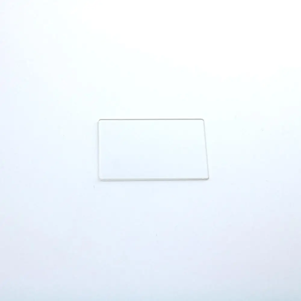 5pcs total size 20x80x2mm clear uv transparent quartz fused silica glass for uv application