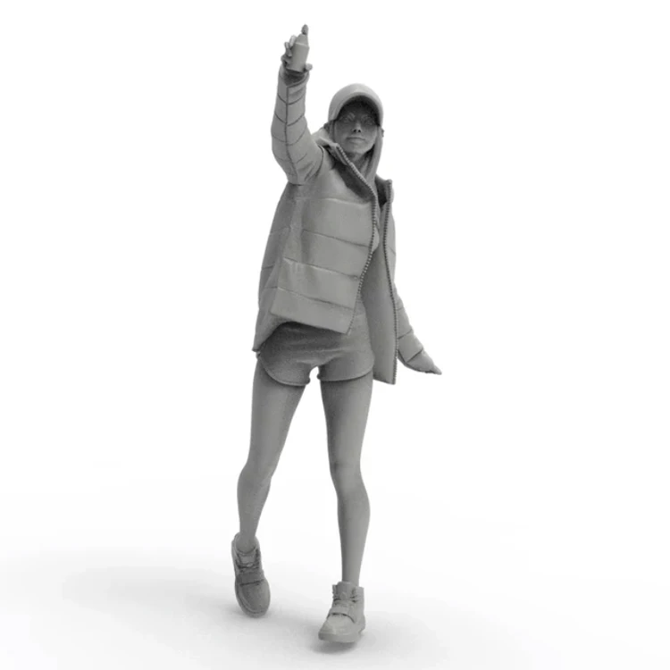 1/24 Набор фигурок из смолы для девочек | Игрушки и хобби