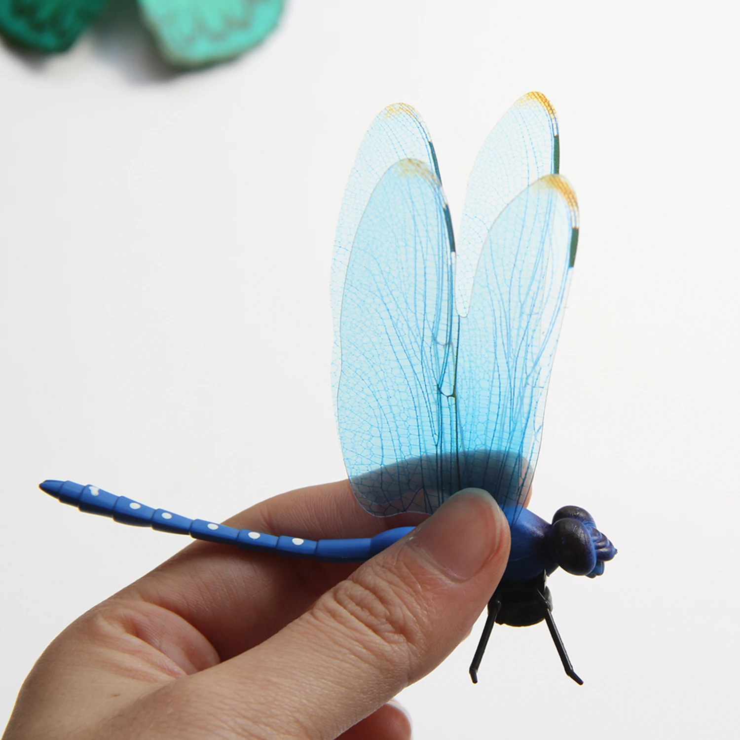 4 шт. наклейки на холодильник ПВХ стрекоза форма наклейка стену Съемная домашняя