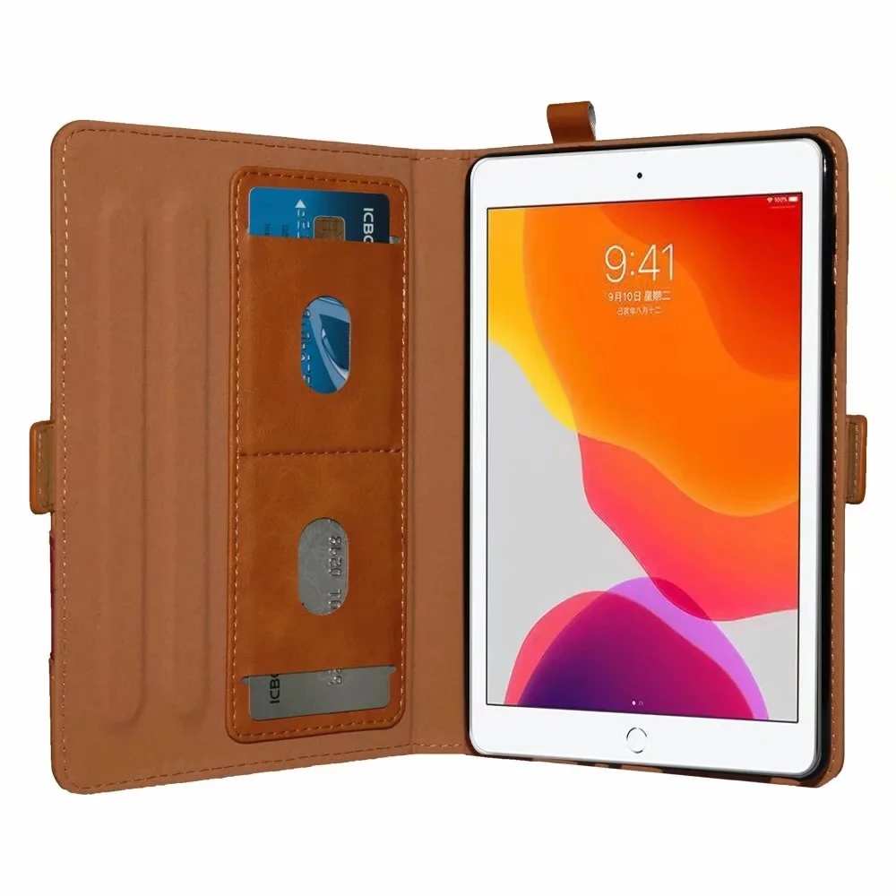 2019 Рождественский подарок чехол для планшета iPad 10 2 дюймов защитный чехол-книжка