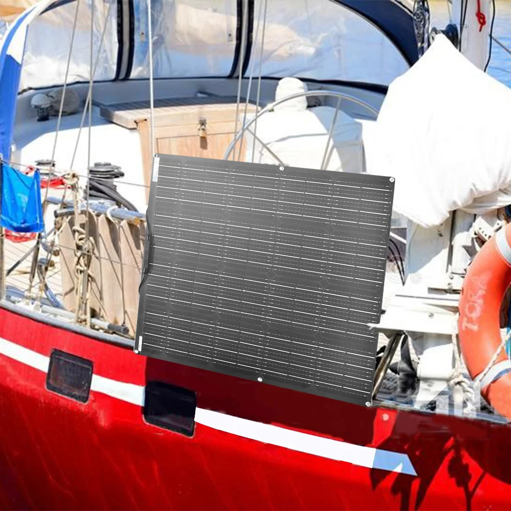 Гибкая солнечная панель 100 Вт комплект солнечных панелей для дома система