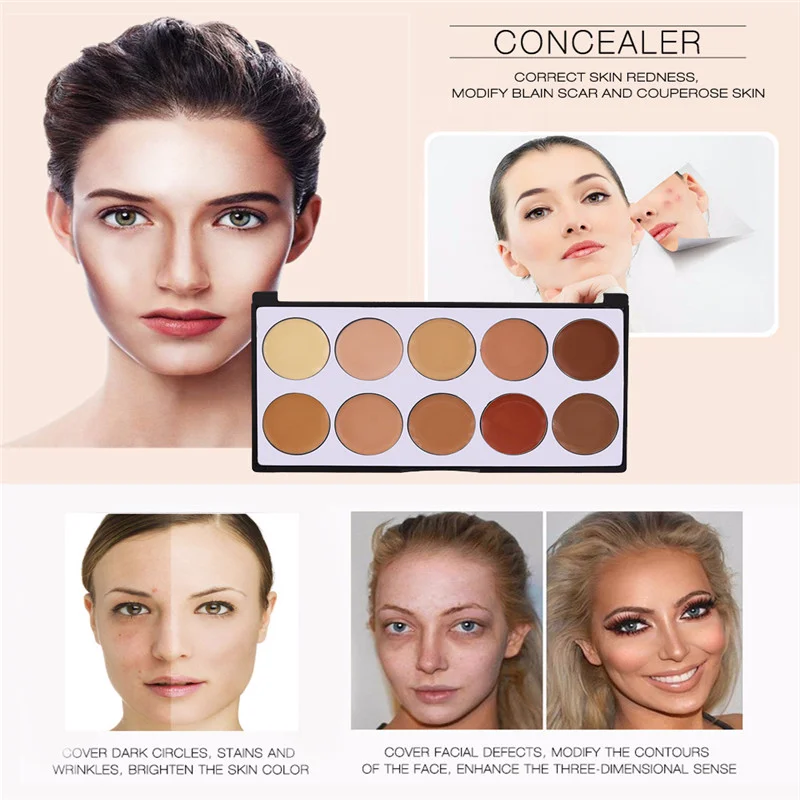 Увлажняющий крем для глаз Цвет корректор макияж лица контур основа палитра
