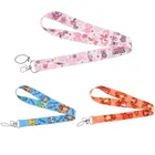 Шнурок J3223 для ключей японского аниме манга, чехол для удостоверения личности, держатель для визитных карточек, брелок для ключей в деловом стиле, аксессуары для ключей