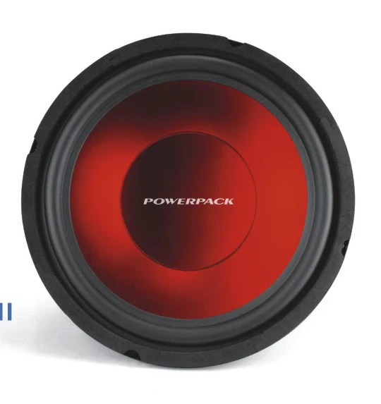 Новое поступление 10 дюймовый мощный красный автомобильный сабвуфер 1800 Вт 4 Ом