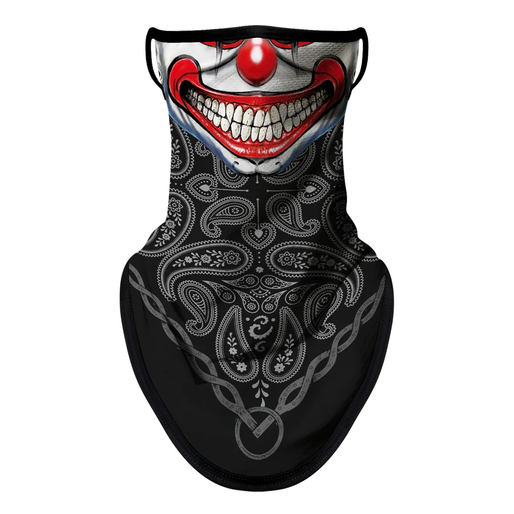 

Joker Sunscreen Scarf Men Riding Magic Balaclava Outdoor Sports Dust-Proof Mask Head Scarf Bandana Hanging Ear Face Masks