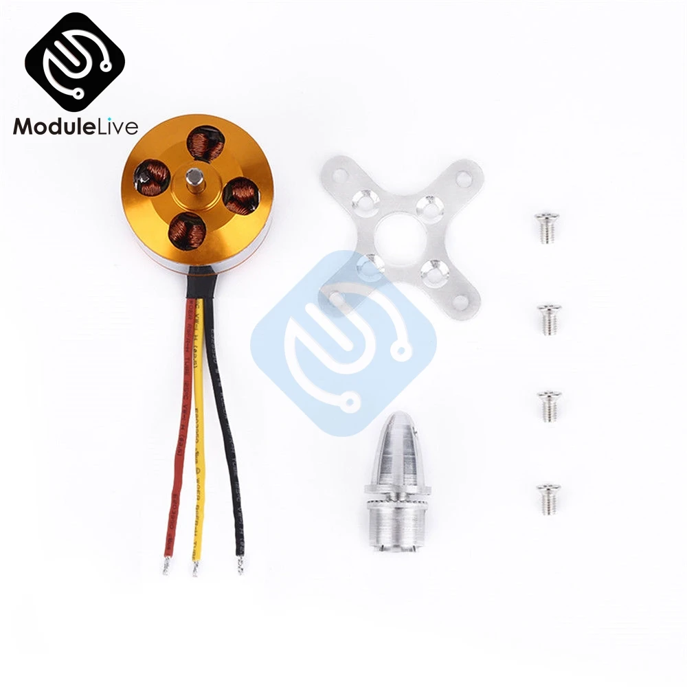 A2212/5T 2700KV бесщеточный мотор внешний ротор A 2212 для фотографического