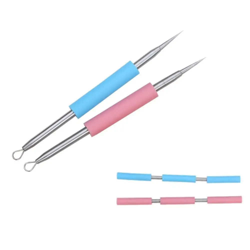 Нержавеющая сталь акне Комедо прыщей экстрактор для удаления игл черных точек