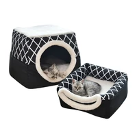 multifunctional cats bed and mat house for cats and small dog puppy soft sofa pet accessories supplies products sleeping bag