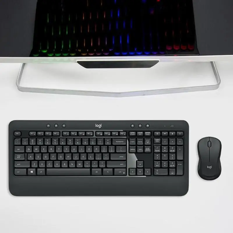 Беспроводная клавиатура logitech MK540 Advanced 2,4G 10 m, эргономичная мышь 1600 dpi, набор клавиатуры и мыши для ПК и ноутбука