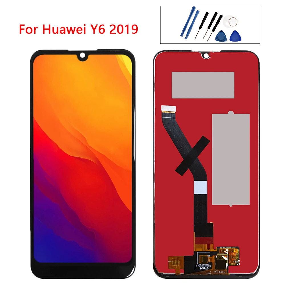 Сенсорный ЖК-дисплей 720*1560 для Huawei Y6 Prime 2019 Pro MRD-LX1 MRD L21 LX2 LX3 L22 | Мобильные телефоны и