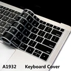 Для Macbook Air 13 2018 Touch ID A1932 чехол для клавиатуры США ЕС кремний водонепроницаемый для Macbook Air 13 2018 защита для клавиатуры
