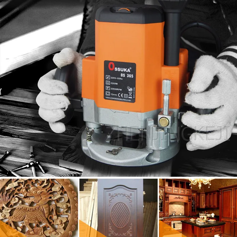 220В Столярный гравировальный станок с прорезями для обрезки фрезерного станка