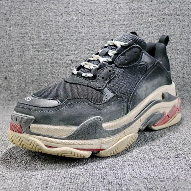 Горячая Распродажа 2019 INS новые 17FW тройные-S кроссовки Роскошные мужские и женские