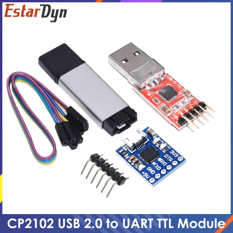 CP2102 USB 2,0 к UART TTL 5PIN разъем модуль последовательный преобразователь STC Замена FT232 CH340 PL2303