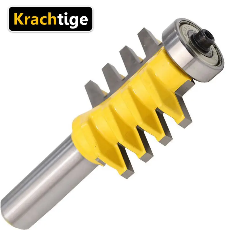 Krachtige 5/16 &quotрегулируемая коробка &amp Finger Rail Stile клей Соединение фрезы Tenon Фрезерный