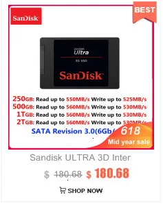 Sandisk жесткий диск SSD 600 550 МБ/с. 250 ГБ 500 1 ТБ 2 ТБ твердотельный накопитель на жестком диске USB3.1 ssd ноутбук ПК компьютер твердотельный накопитель(ssd