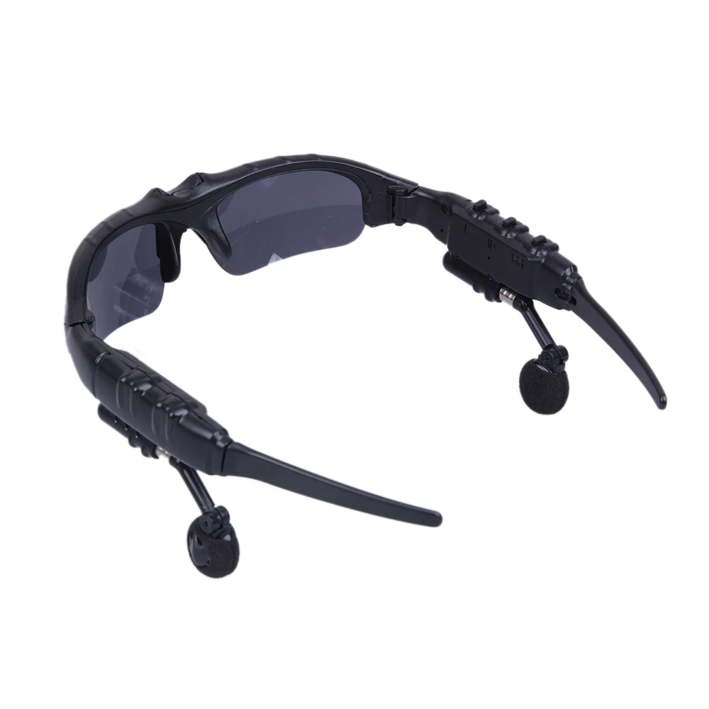 Черный Smart Stereo Bluetooth Sunglasses Men 3D Polarized glasses Bluetooth multi-function stereo car outdoor hands-free Music glasses - Цвет: Черный