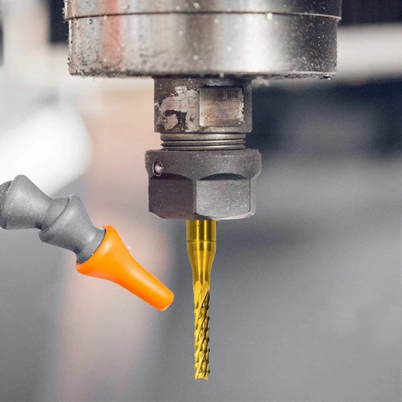 20 шт. фрезерные Фрезы с ЧПУ Концевая фреза роторные заусенцы гравировальный