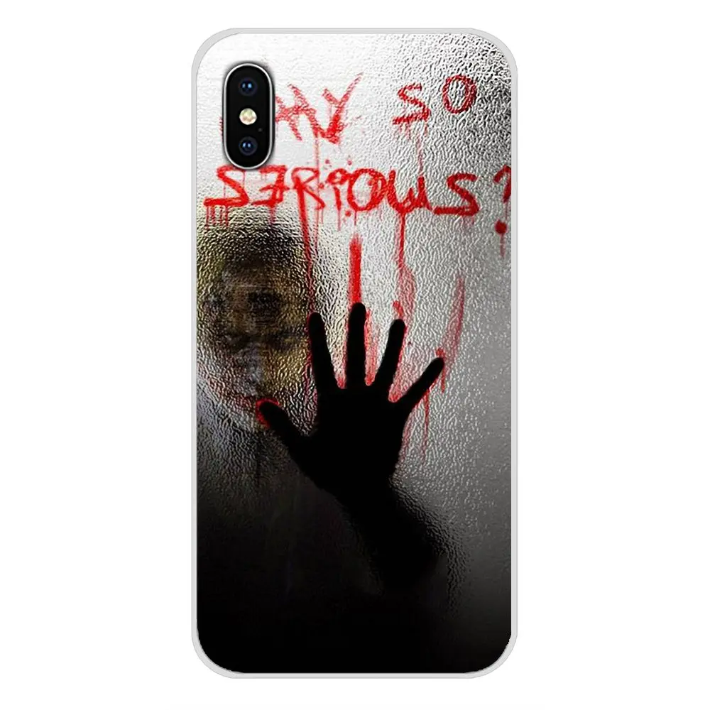 images 11 Для Apple IPhone X XR XS 11Pro MAX 4S 5s 5C SE 6S 7 8 Plus ipod touch 5 6 прозрачный чехол из искусственной кожи ужас фильм Джокер Почему так много - Цвет: images 11