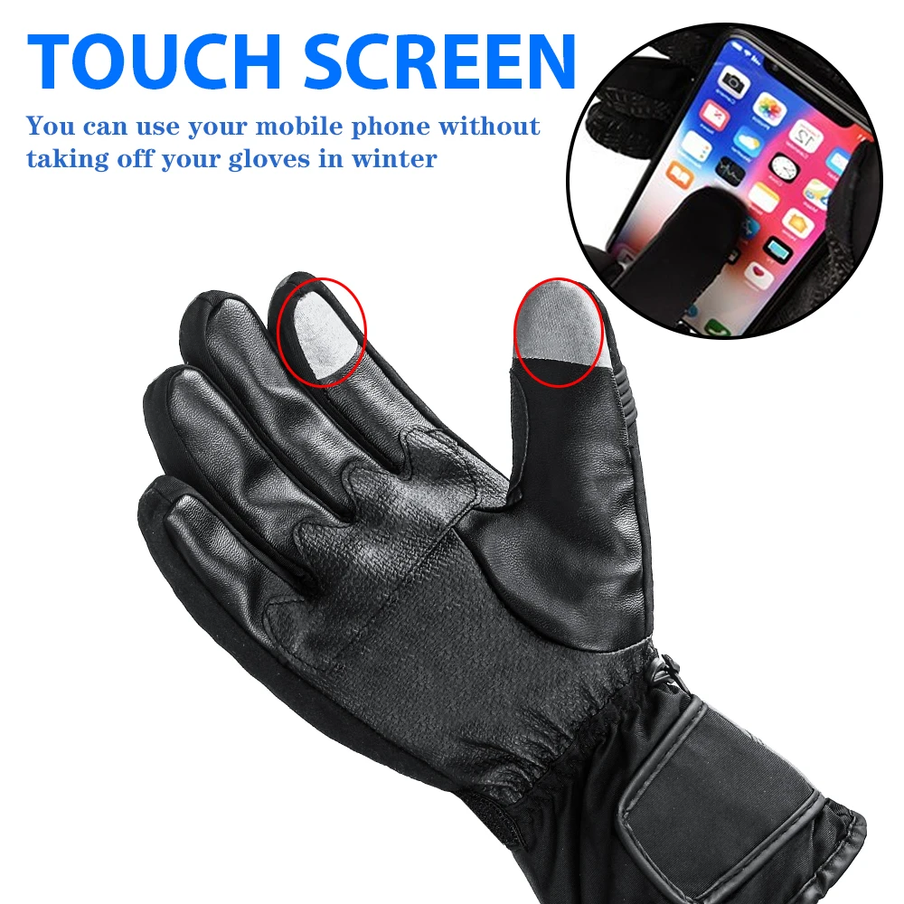 Зимние водонепроницаемые мотоциклетные перчатки для мотокросса защитное