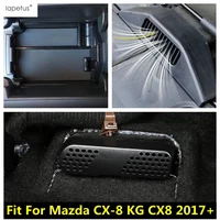 for mazda cx 8 kg cx8 2017 2021 plastic accessories central storage box seat bottom ac duct vent engine air inlet cover trim