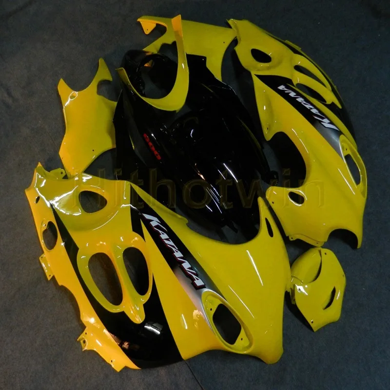 GSX 750F 600F ABS Комплект пластиковых деталей кузова обтекатель мотоцикла для GSX750F GSX600F