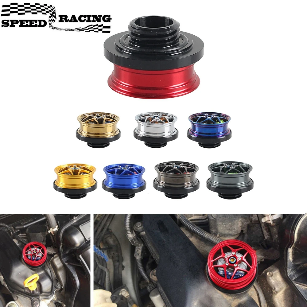 

Aluminum Auto Parts Oil Cap Oil Fuel Filter For Honda Acura Civic Racing Engine Tank Cap Cover