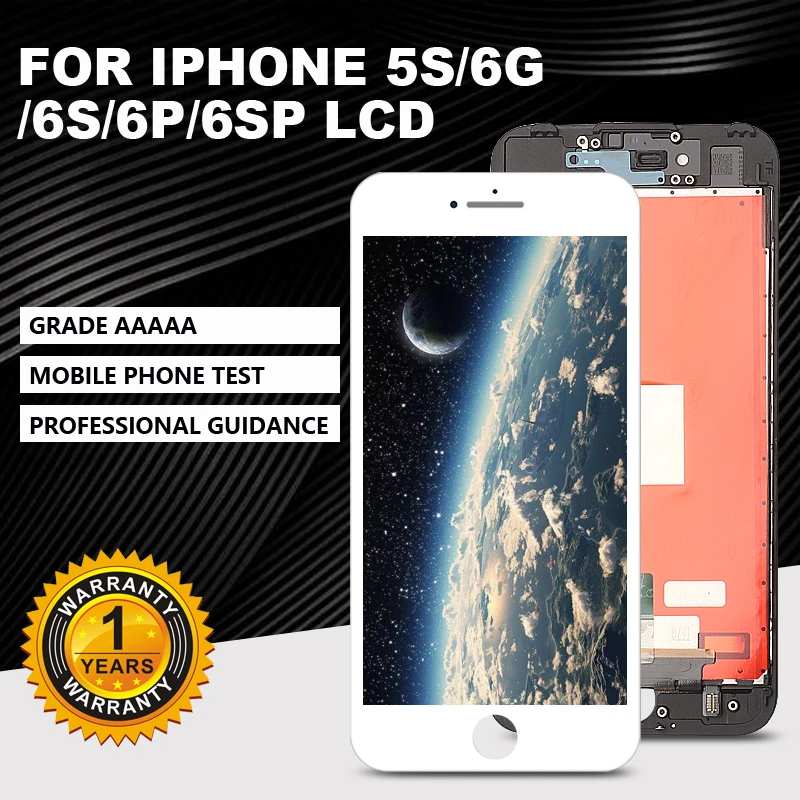 ЖК-дисплей класса AAAA +++ для iPhone 5 6 6P 6SP с сенсорным экраном и дигитайзером в сборе.