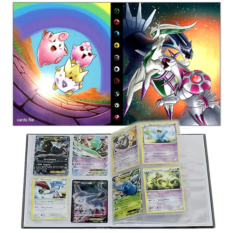 Альбом для карт Pokemon Arceus 240 шт. книга TAKARA TOMY коллекционеров аниме игр папка-папка