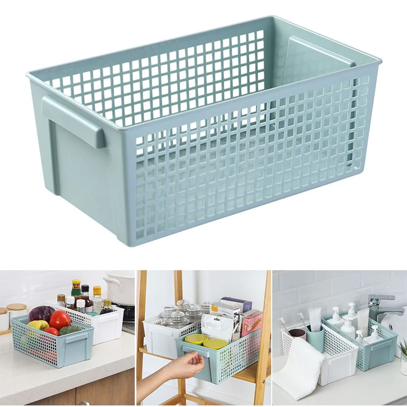 

Hollow Storage Baskets Bathroom Shelf Baskets Kitchen Organizing Pantry Storage Bins Household JHP-Best