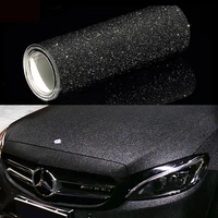 car styling black glitter diamond shiny vinyl films wrap for car body car sticker auto decoration motorcycle decal