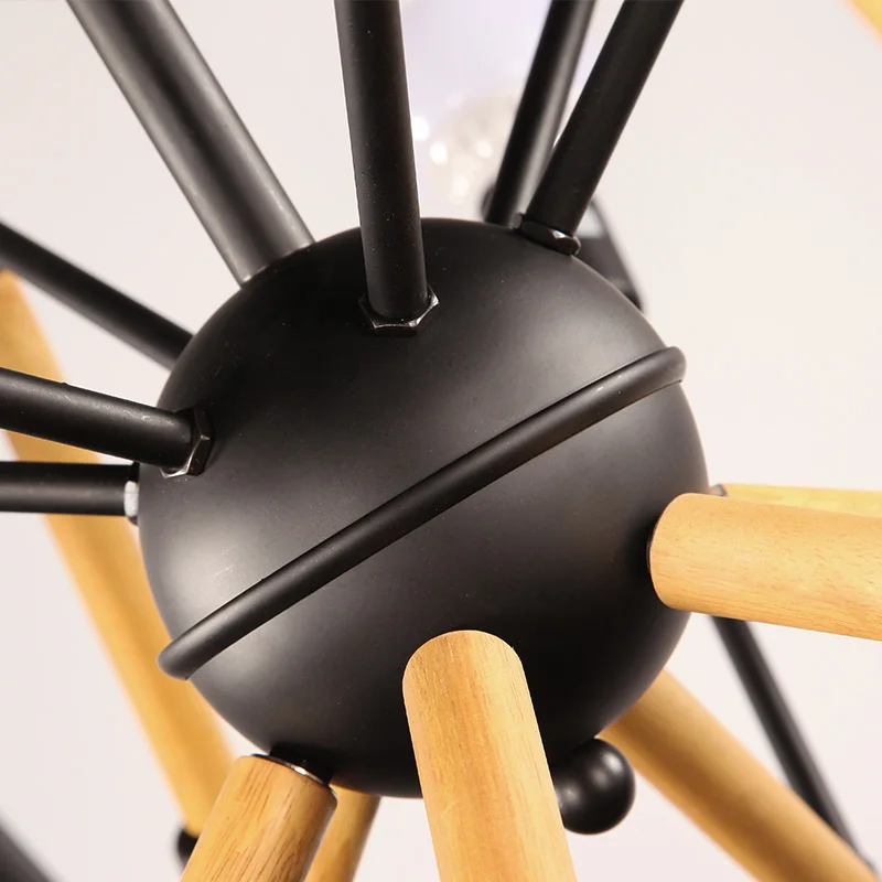 Nordic lighting creative personality European retro clothing store industrial wind bedroom modern minimalist living room spider | Освещение