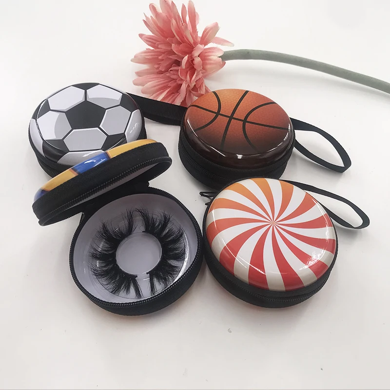 Vintage 3D eyelash pocket box new pack customized wholesale price cute little makeup tools | Красота и здоровье