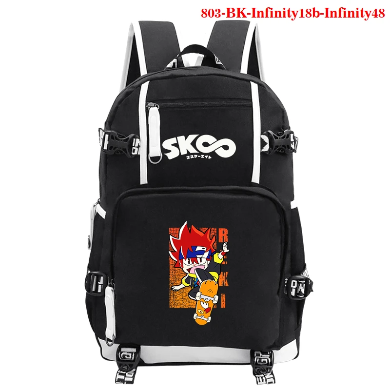 Рюкзак SK8 The Infinity для мальчиков, аниме школьная сумка для подростков и студентов, дорожный ранец для книг, Sk8