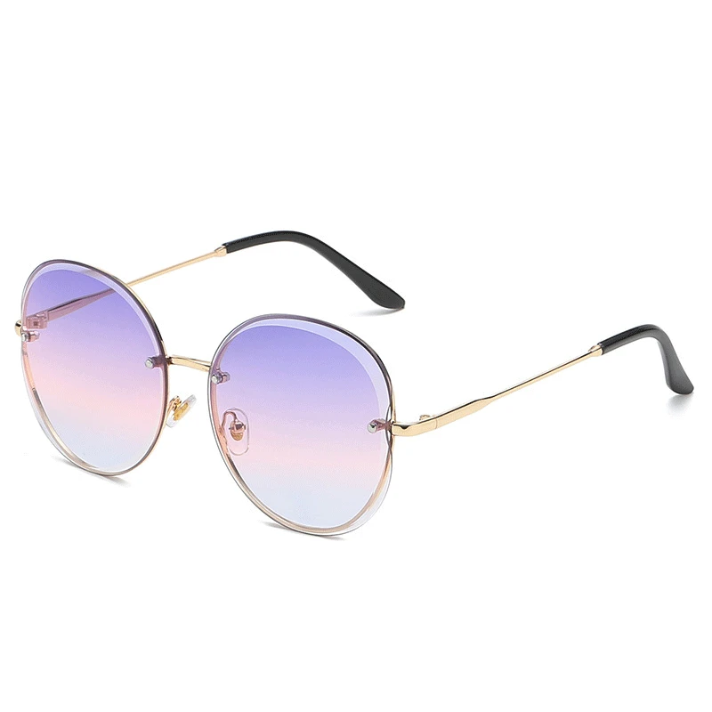 Ocean Sea Lens Sunglasses Women Eyewear Fashion Metal Frame Glasses Elegant Ladies Summer Sun 2020 New Unisex | Аксессуары для