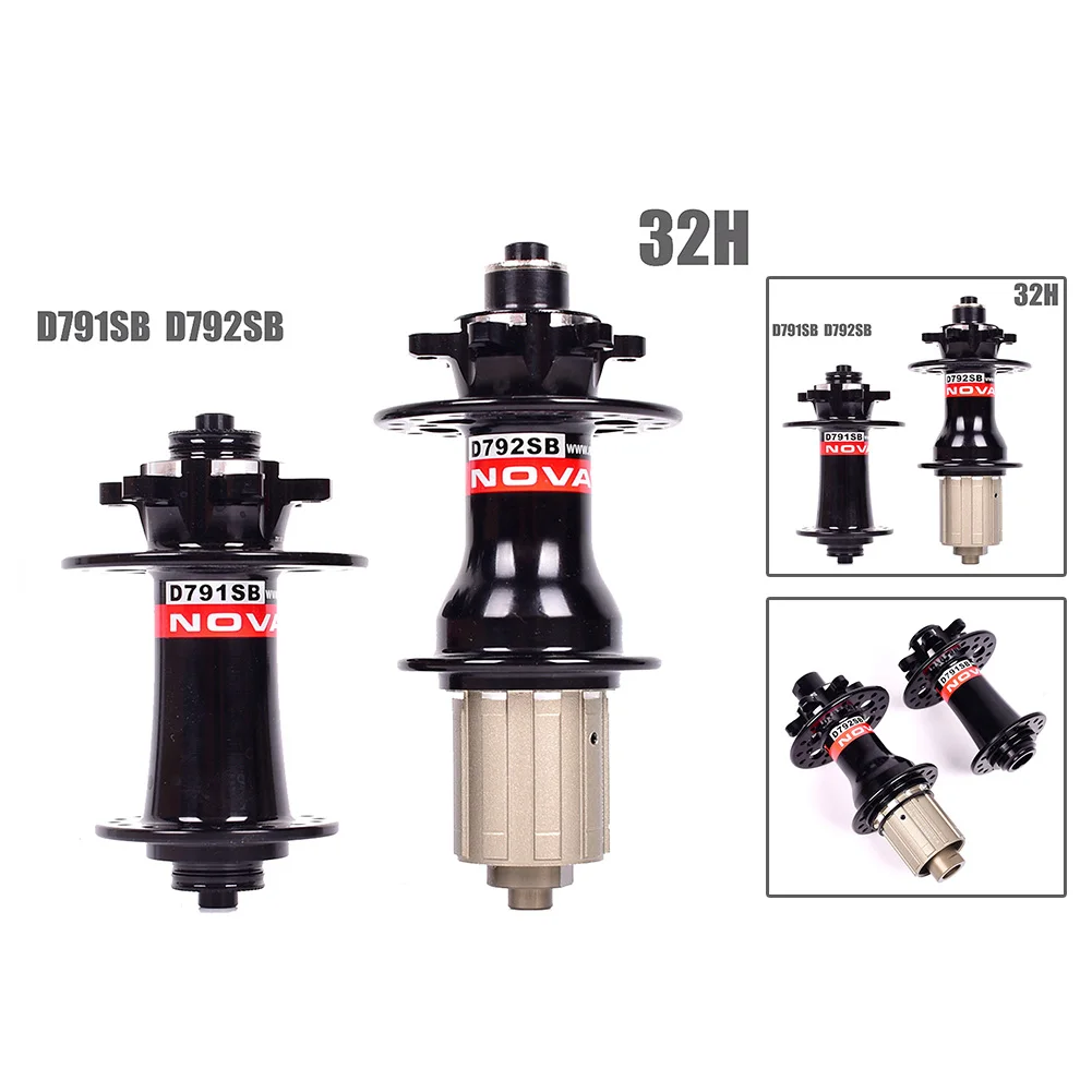 

32 Hole Wheel Hub Accessories Aluminum Alloy Bicycle Black D791SB D792SB