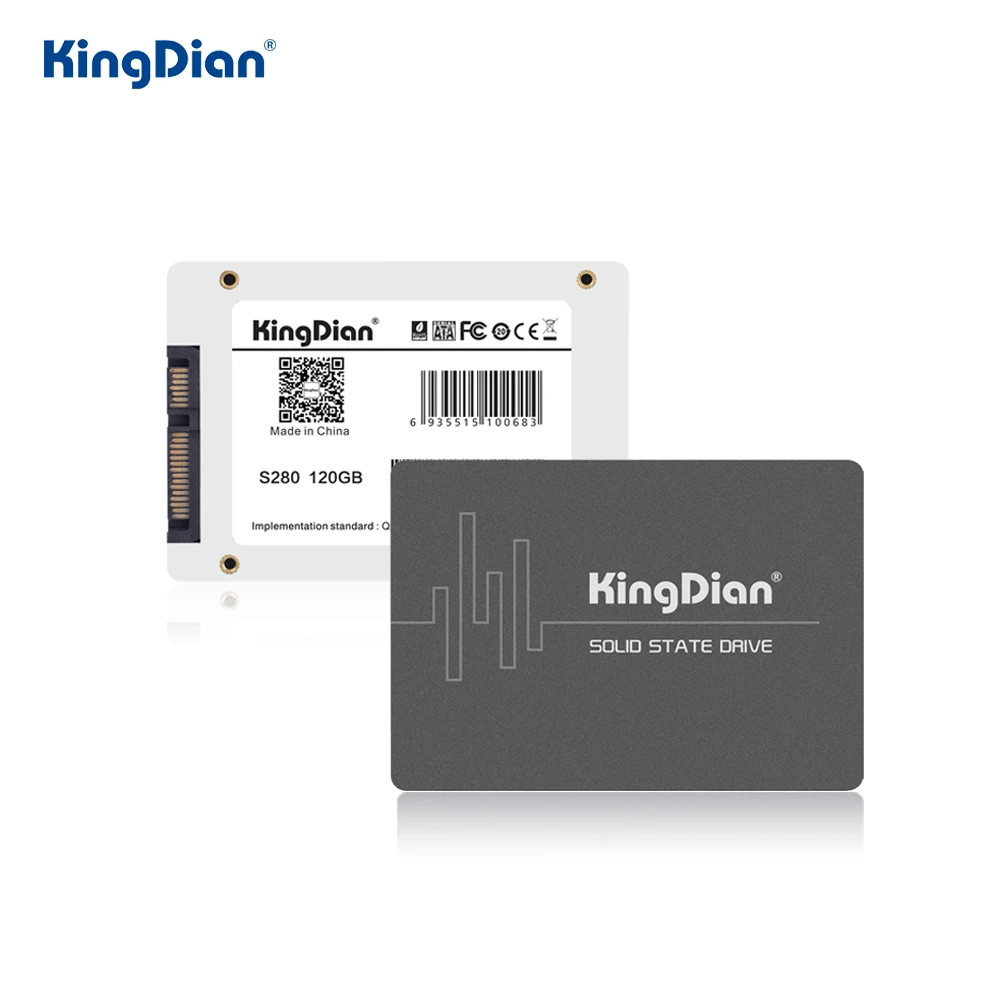 Твердотельный накопитель Kingdian SSD диск для ноутбука жесткий 120 ГБ 240 480 SATA3