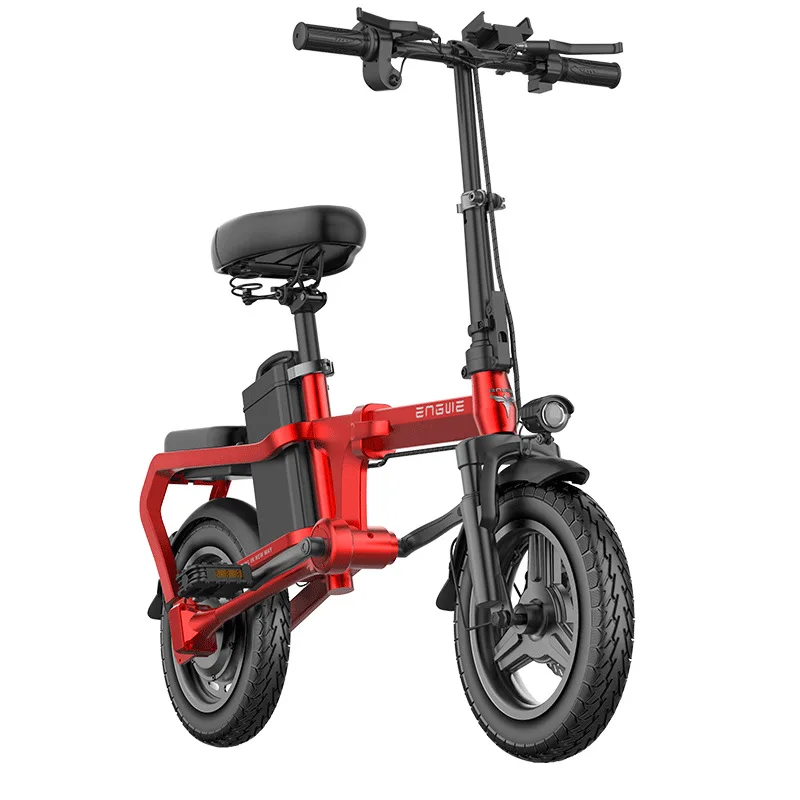

New X5 Electric Bike 14inch Mini Electric Bicycle 48V10/20A City E Bike 400W Powerful Bike 30km/h Full Throttle Sctooer Bike