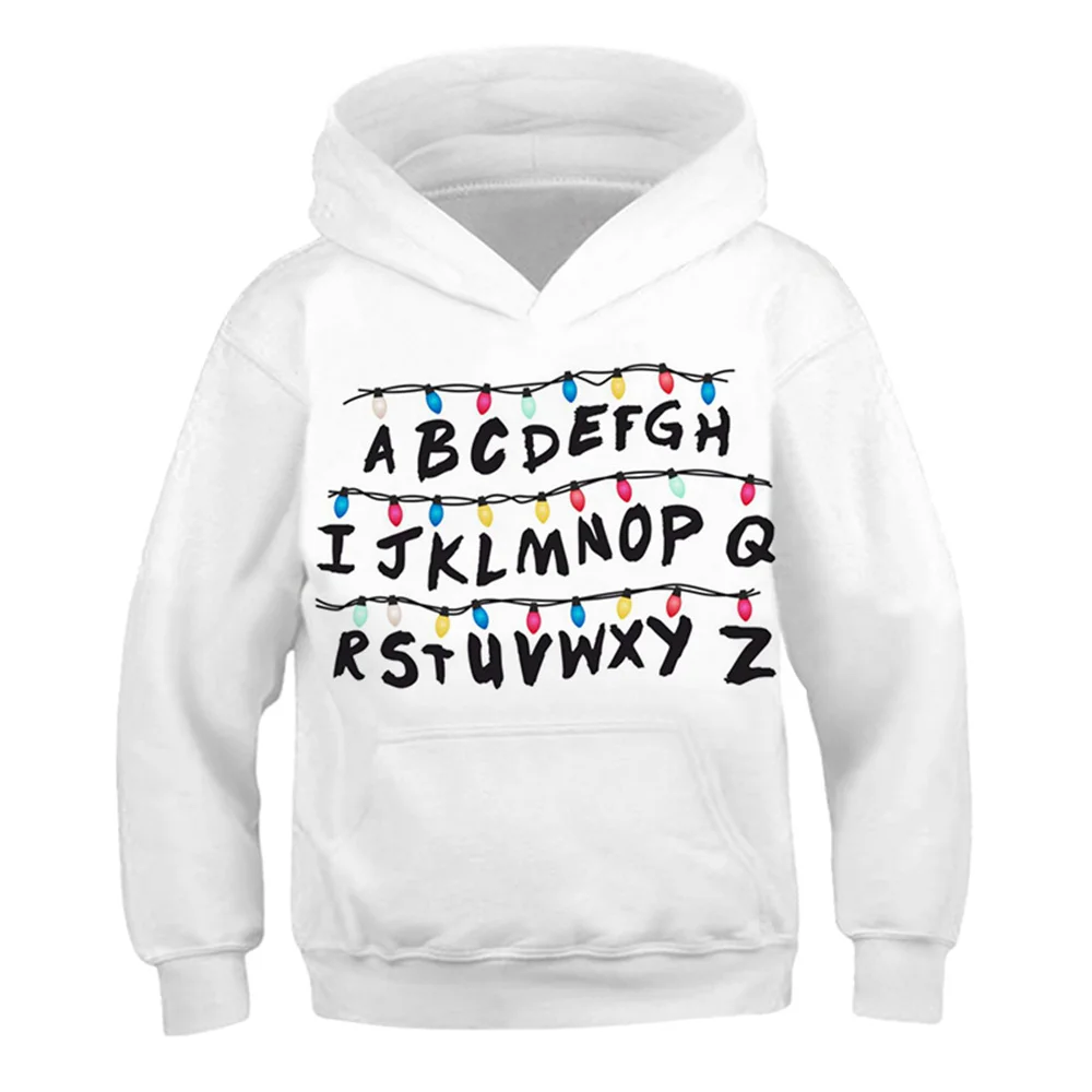 

Stranger Things Hoodie Kids Sweatshirt Children Clothes Kids Clothes Girls New Autumn Long Sleeve Pullover Tops Teens For Girls