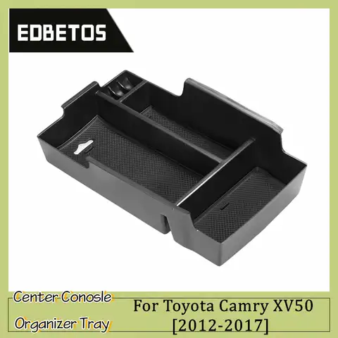Центральный подлокотник-ящик для Toyota Camry XV50 2012 2013 2014 2015 2016 2017 аксессуары для салона автомобиля, перчаточный ящик