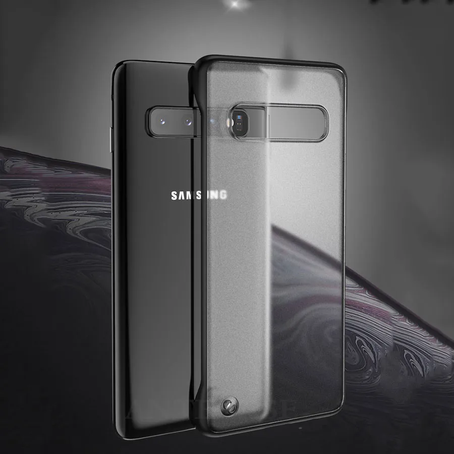 Модные Матовые чехлы Note 10 Pro для Samsung Galaxy 8 9 чехол A70 A50 A30 A10 A60 S10 S9 S8 Plus жесткий