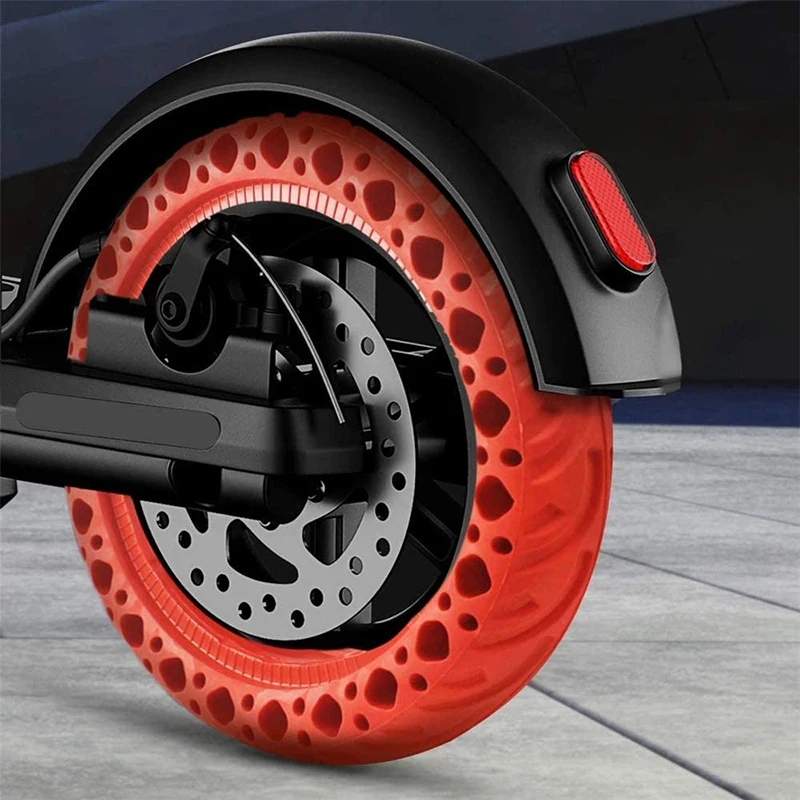 

8.5 Inch Solid Rubber Wheel Tires with 3 Pcs Vibration Dampers for Xiaomi M365/M365 PRO Scooter