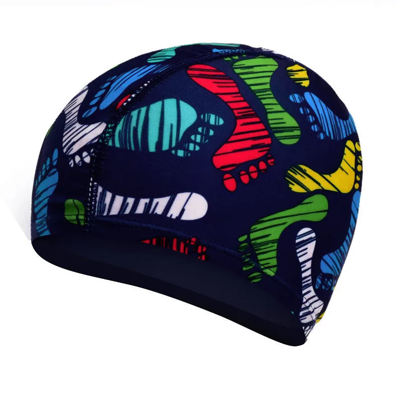 Высокие эластичные шапочки для плавания взрослых водонепроницаемые