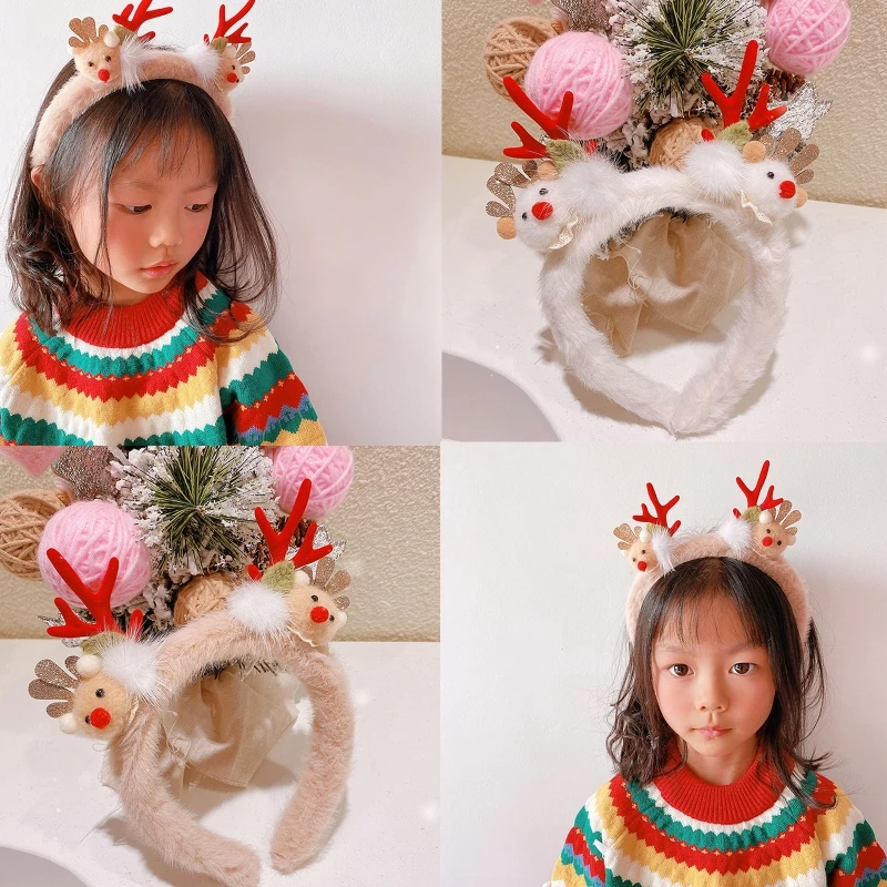 Ободок для волос в Форме Рога лося |