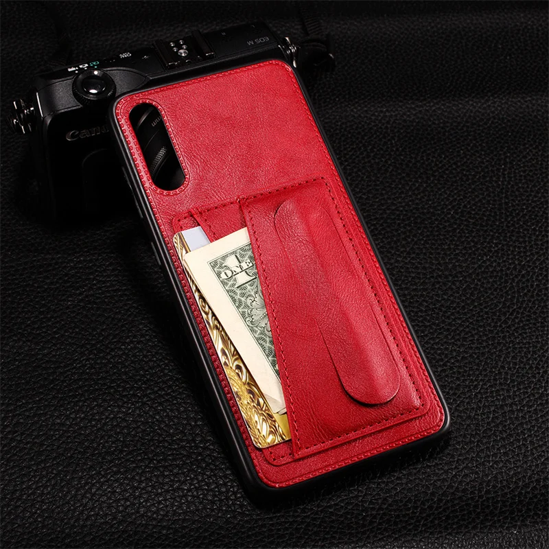 

Insertable card creative bracket mobile phone case suitable for Samsung A10 A20S A30 A40S A50S A70 anti-fall protective cover