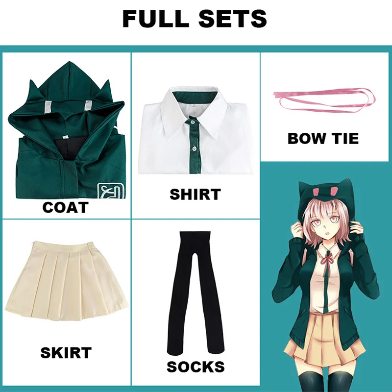 Костюм для косплея школьников униформа учащихся средней школы из аниме