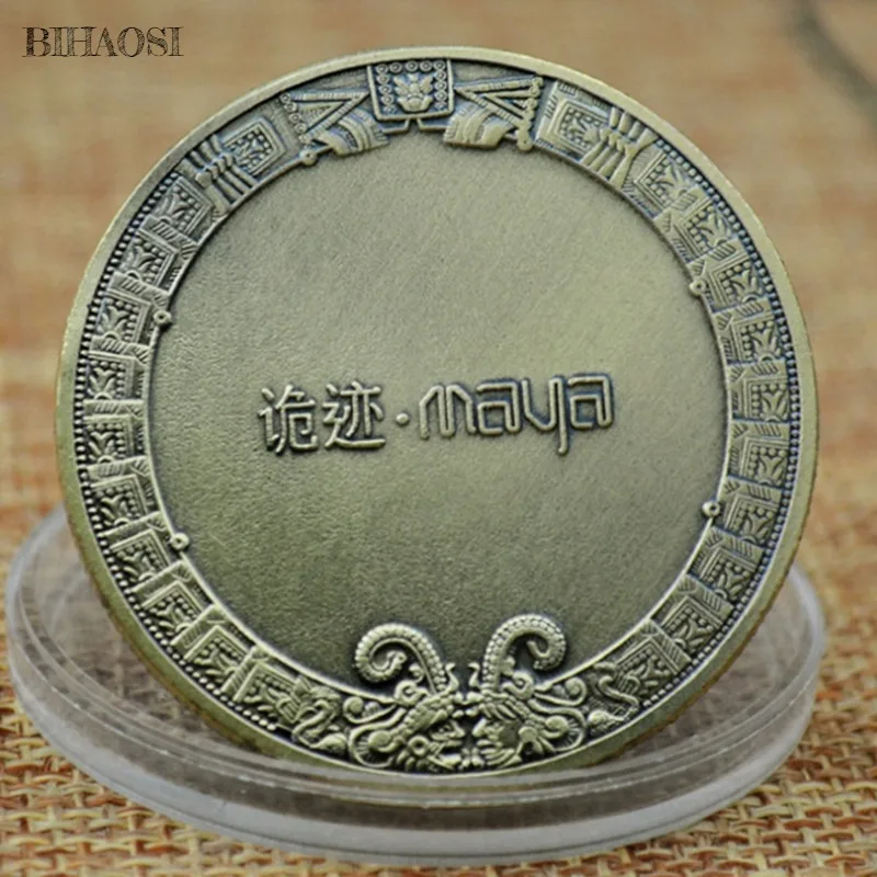 Интересные Юбилейные монеты с календарем Майя Ацтек | Дом и сад